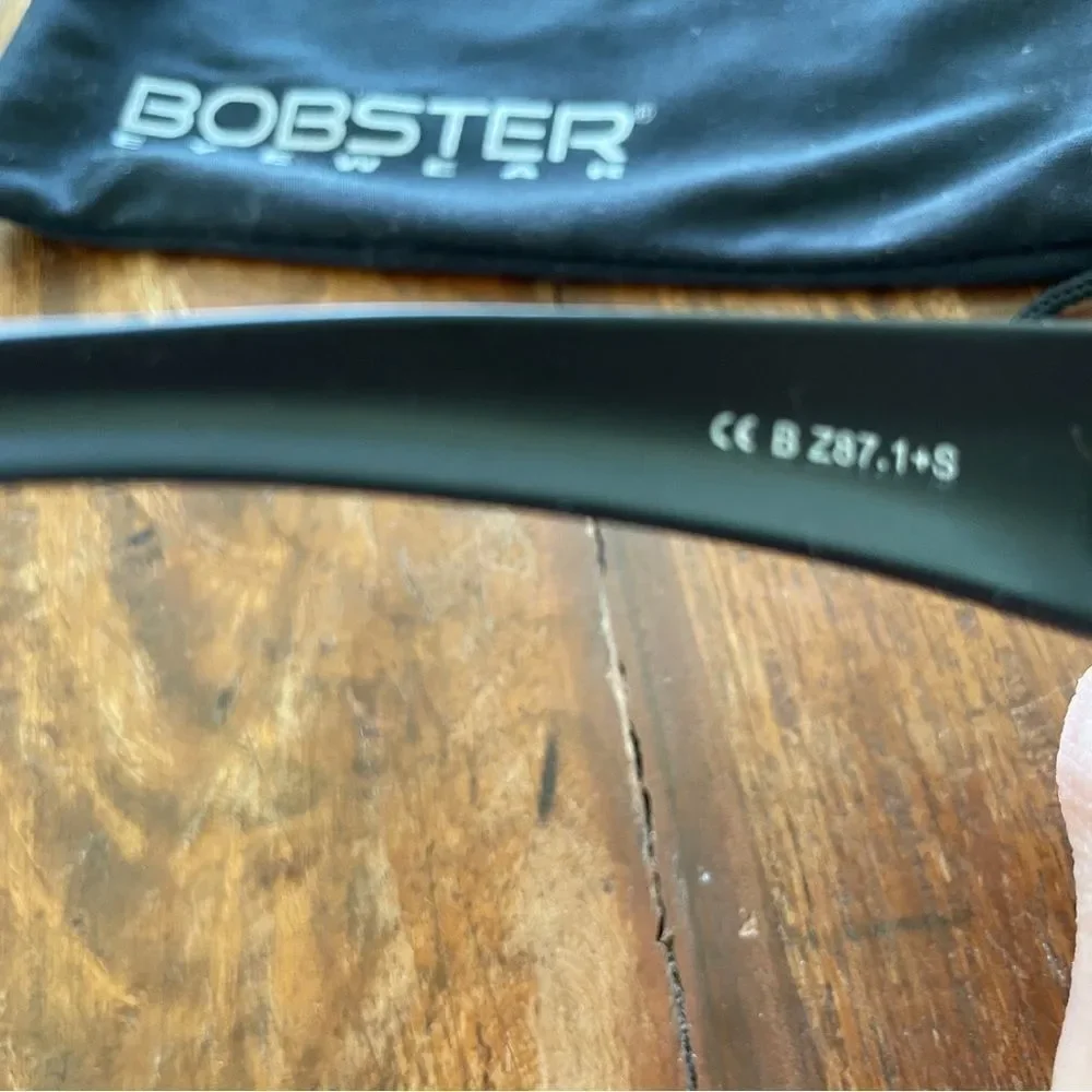 Bobster Foamerz 2 Black and Brown Shooting/ Motorcycle Sunglasses